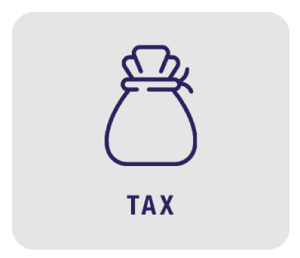 Coin Bag Tax Icon